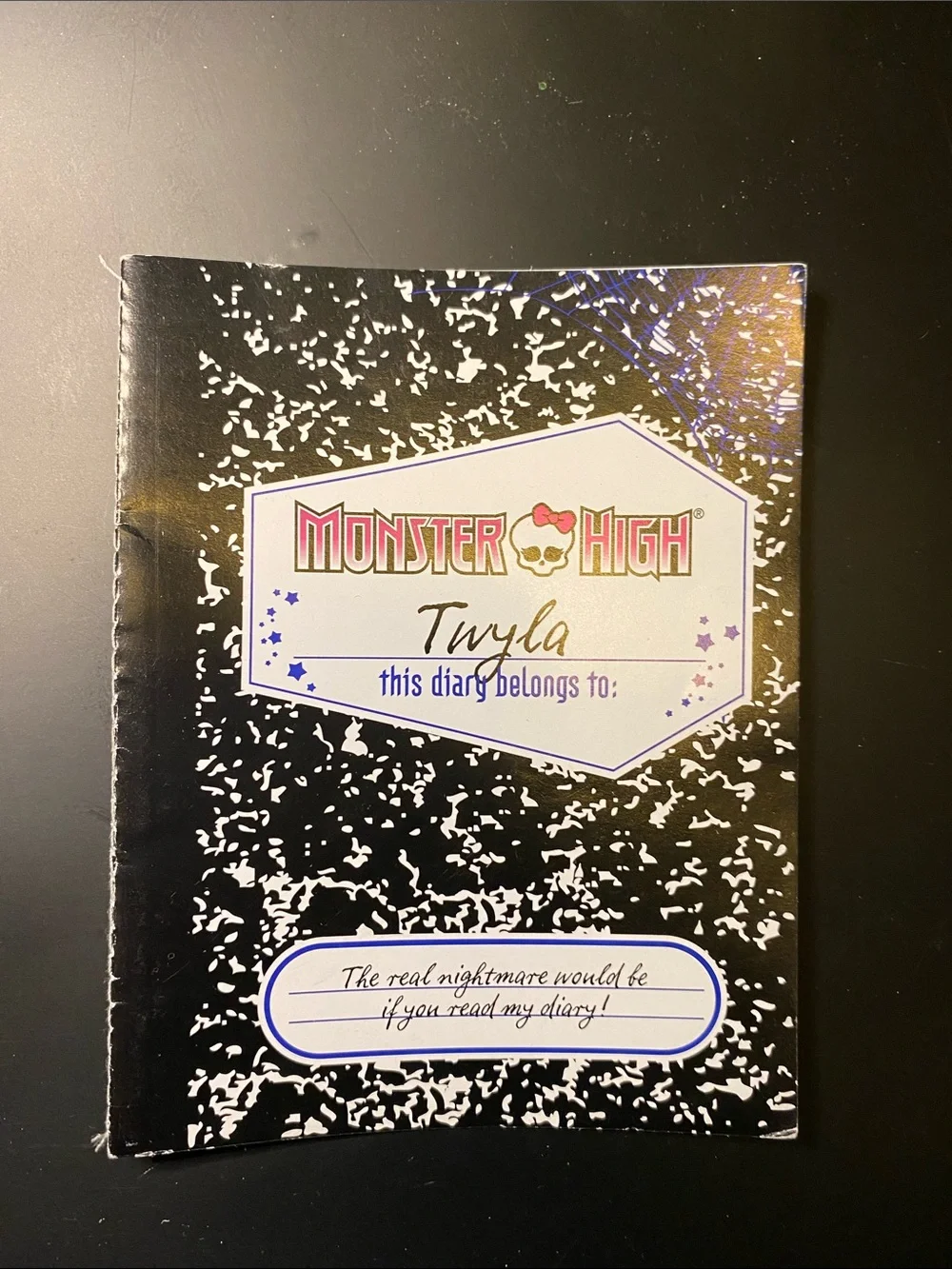 Monster High Twyla 13 Wishes Generation 1 G1 with pet and student diary